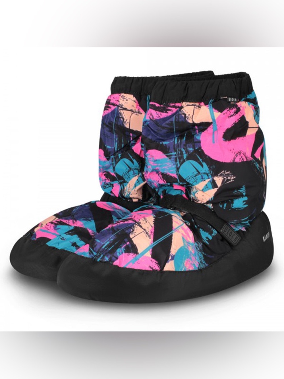 BLOCH - Warm up Boot, Multicoloured Ballet Dance Booties, Size M (6-8 US)